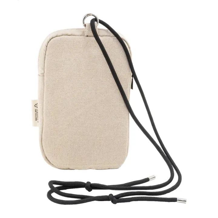 Recycled canvas crossbody mobile bag - AP800129 (ANDA#00)